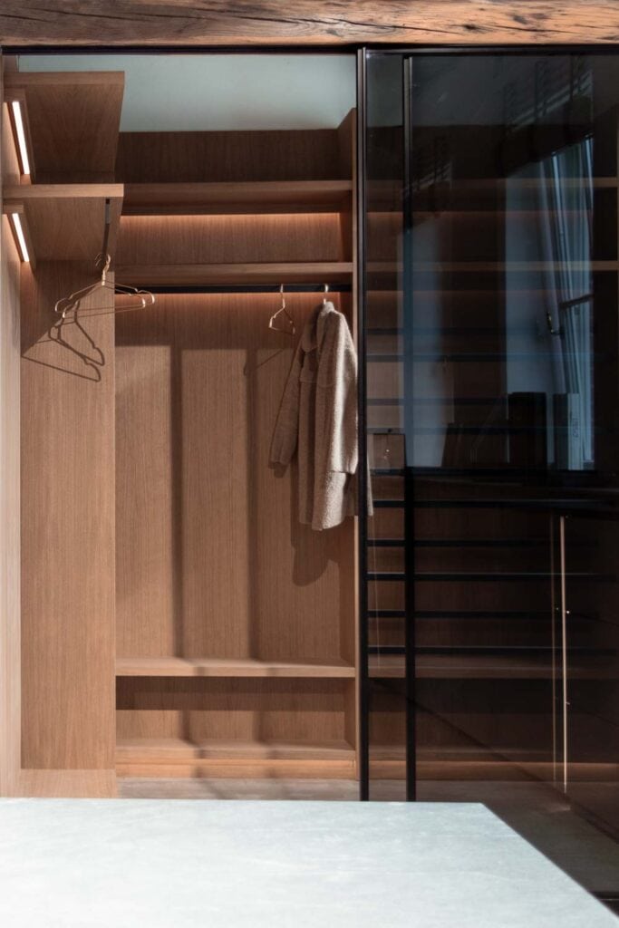 maßgefertigte Garderobe Showroom