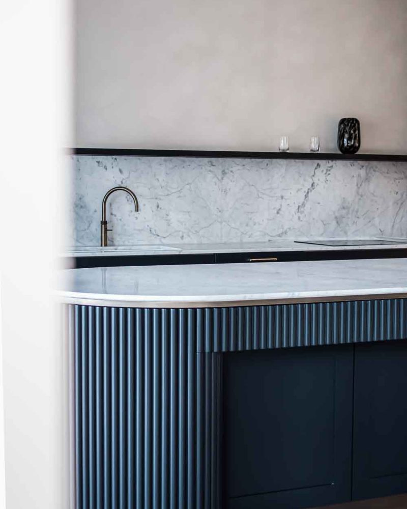 Stadtvilla Design Küche